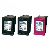 HP oryginalny ink SD518AE, No.300, 1x165/2x200s, HP 3-Pack,2 black+color