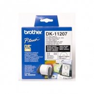 Brother etykiety na CD 58mm, biała, 100 szt., DK11207, do drukarek typu QL