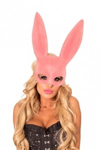 Kohu Rabbit Pink MJ009 maska króliczek