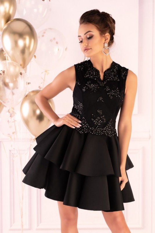Karieela Black 90543 sukienka
