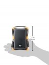 Dysk zewnętrzny HDD Silicon Power Armor A30 (1TB; 2.5; USB 3.2; 5400 obr/min; Orange-Black; SP010TBPHDA30S3K)