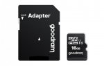 Karta pamięci GoodRam M1AA-0160R12 (16GB; Class 10, Class U1; Adapter, Karta pamięci)