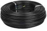 Przewód elektryczny ziemny drut YKY 0,6/1kV 3x1,5mm2 CZARNY MERCOR 100m