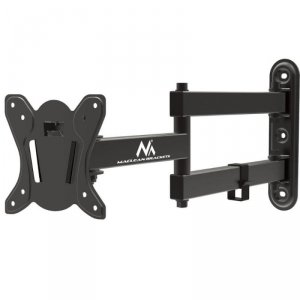 Uchwyt do telewizora lub monitora Maclean MC-417, max. VESA 100x100, 13-32, 30kg, czarny