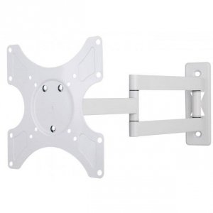 Uchwyt ścienny Techly LCD/LED 19-37 25kg, obrotowy,biały