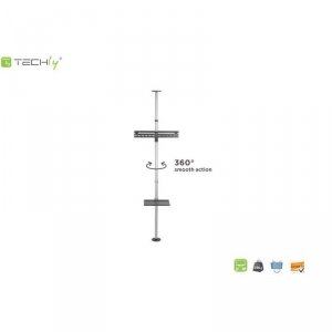 Stojak podłogowo-sufitowy Techly 37-70, 30kg