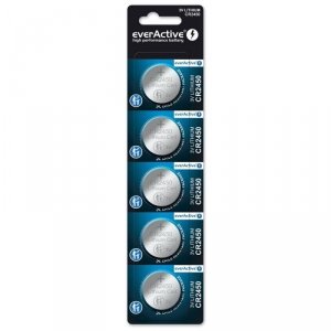 Bateria litowa CR2450 everActive 5 szt.