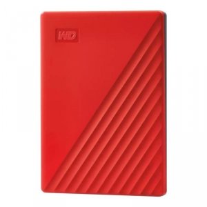 Dysk zewnętrzny WD My Passport 6TB USB3.2 Gen 1 Czerwony