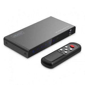 Przełącznik/Switch DIGITUS HDMI 3x1, 8K/60Hz (4:4:4) z HDR, 48 Gbps, HDCP 2.3
