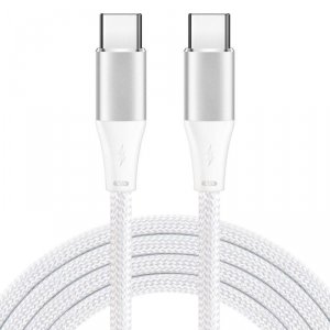 Kabel iBOX IKUTC2W USB-C 60W 2m White