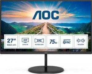Monitor AOC 27 Q27V4EA HDMI DP głośniki