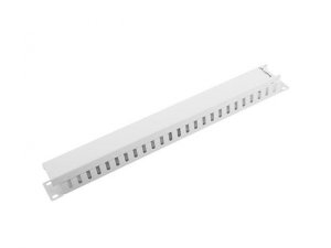 Organizer kabli Lanberg AK-1201-S 19 1U z zaślepką - typ A szary