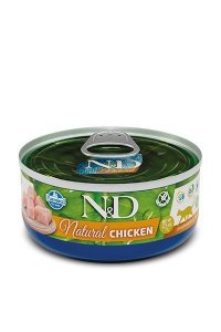 FARMINA N&D Cat Natural Kurczak - mokra karma dla kota - 140 g