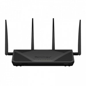 Synology Router RT2600ac, WiFi 5, IEEE 802.11a/b/g/n/ac, 3x 1GbE + 4x 1GbE(Dual WAN), 1xUSB 3.0, 1xUSB 2.0, 1x SD card reader