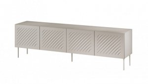 Szafka RTV SIENA 200x40x60 kaszmir mat