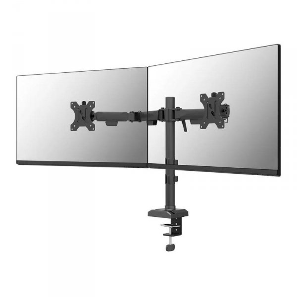 Uchwyt biurkowy na dwa monitory Neomounts DS60-600BL2 10&quot;-32&quot;