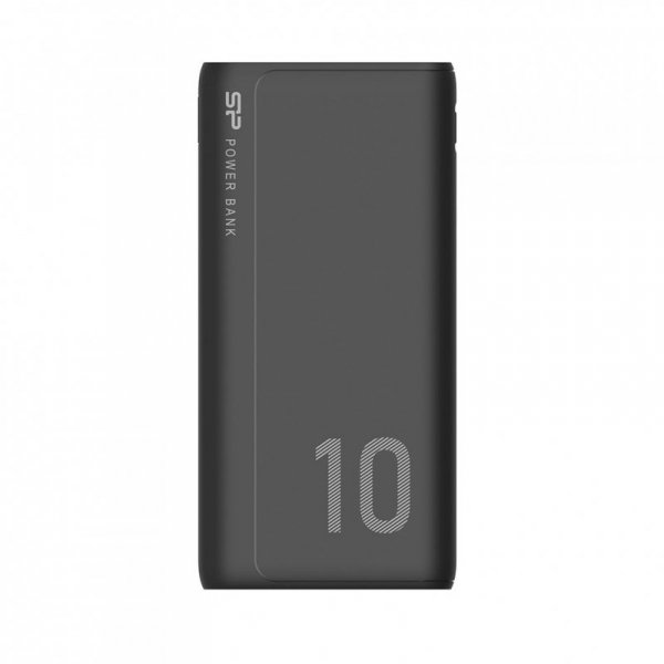 Powerbank Silicon Power GP15 10000mAh 1x USB-C, 2x USB-A, czarny