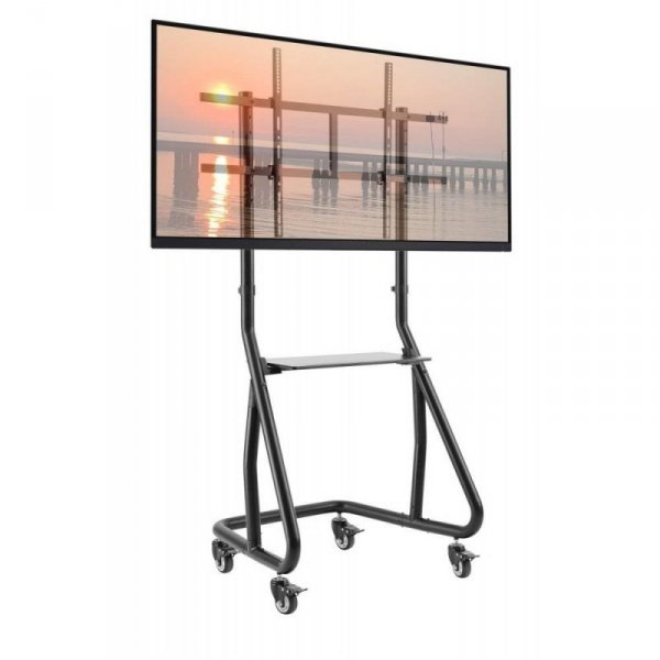 Stojak mobilny Techly 60&quot;-105&quot;, 100kg Z półką
