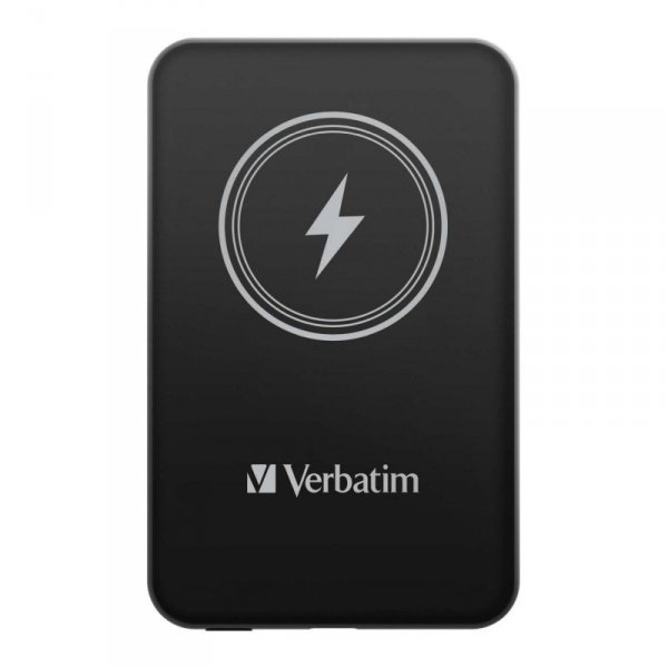 Powerbank Verbatim Charge &#039;n&#039; Go Magnetic Wireless 10000mAh USB-C PD 3.0 Black