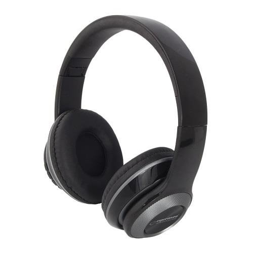 Słuchawki z mikrofonem Esperanza &quot;Skald&quot; bluetooth czarne