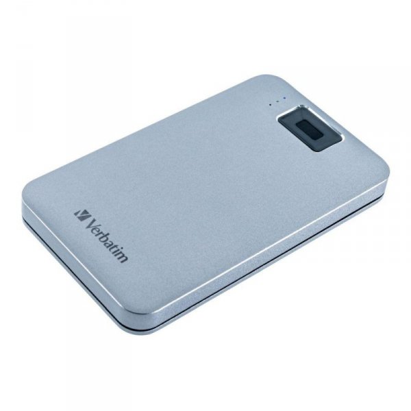 Dysk zewnętrzny Verbatim 1TB Executive FingerPrint Secure  2.5&quot; USB-C 3.0 z czytnikiem linii papilarnych