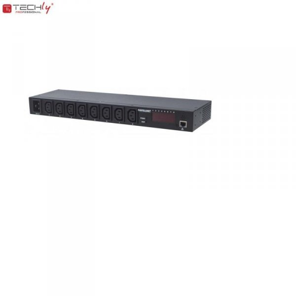 Listwa zasilająca zarządzalna IP Intellinet Rackowa 19&quot;, 8 gniazd C13, 2m
