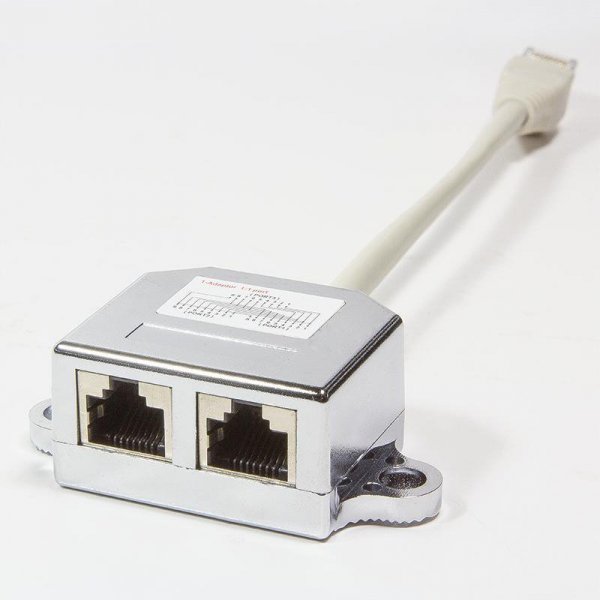 Adapter typ T LogiLink NP0042 RJ45 -&gt; 2x RJ45, 1:1