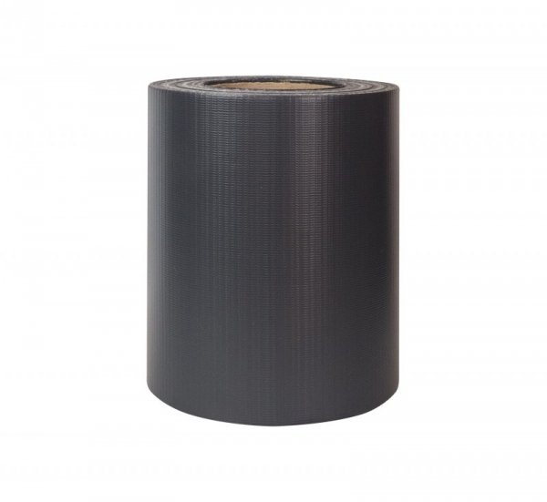 Taśma ogrodzeniowa GRAFIT 19cm x 35mb LITE PVC 450g/m2 + 20 klipsów GRATIS