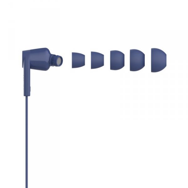 BELKIN SŁUCHAWKI PRZEWODOWE DOUSZNE USB-C, BLUE