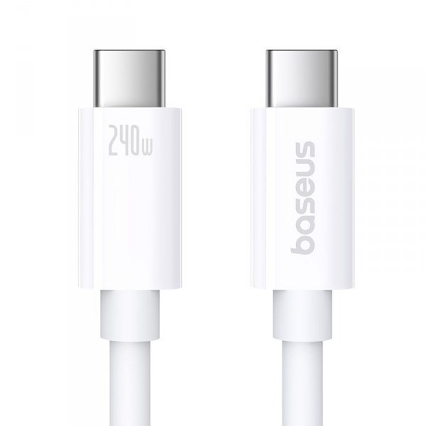 Kabel Baseus Superior Typ C-Typ C 240W 1m (biały)