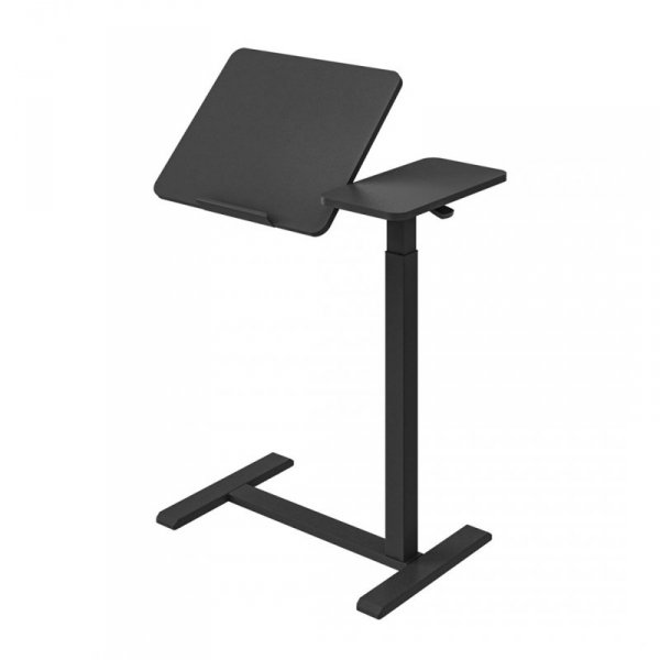 MACLEAN MOBILNE BIURKO/STAND NA LAPTOP, CZARNE, REGULACJA WYSOKOŚCI 76-109CM, MAX. 30KG MC-120 B