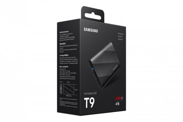 Dysk SSD Samsung T9 4TB MU-PG4T0B/EU