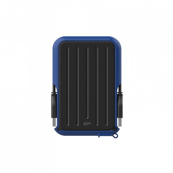 Dysk zewnętrzny HDD Silicon Power Armor A66 (1TB; 2,5&quot;; USB 3.2; Blue; SP010TBPHD66SS3B)