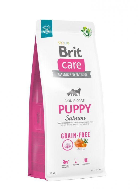 BRIT Care Grain-Free Puppy Salmon – sucha karma dla szczeniąt - 12 kg