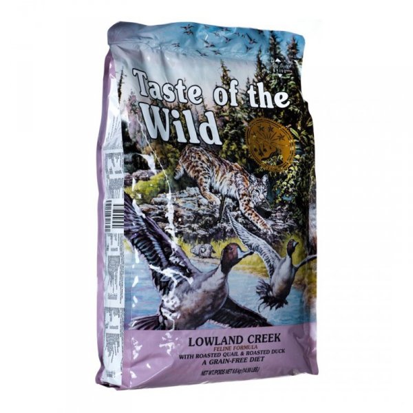 TASTE OF THE WILD Lowland Creek -  sucha karma dla kota - 6.6 kg