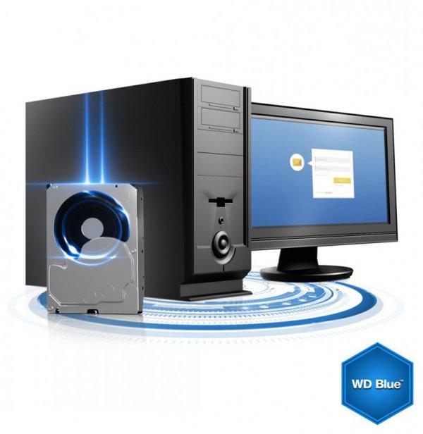 Dysk HDD WD Blue WD10EZEX (1 TB ; 3.5&quot;; 64 MB; 7200 obr/min)