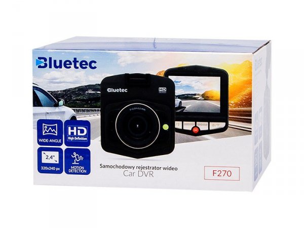 Rejestrator jazdy BLOW DVR F270 78-556# (1920 x 1080; 2,4&quot;; miniUSB)