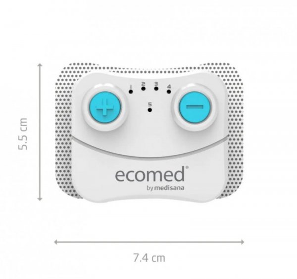Bezprzewodowe urządzenie do terapii bólu TENS Ecomed by Medisana TT-10E