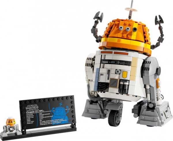 LEGO Star Wars 75416 Droid astromechaniczny Chopper (C1-10P)