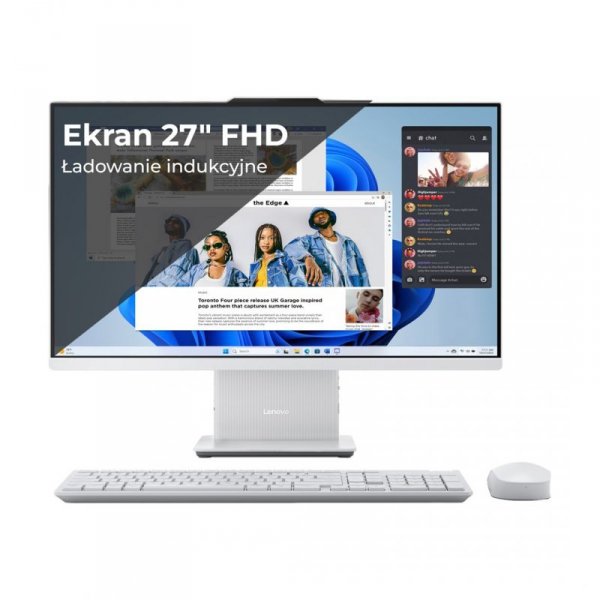 Lenovo IdeaCentre AIO 27IRH9 i5-13420H 27&quot; FHD IPS 300nits AG 16GB DDR5 5200 SSD512 Intel UHD Graphics Win11 Cloud Grey