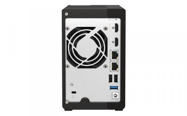 Qnap TS-253E-8G, Tower, 2 x 2.5&quot;/3.5&quot; SATA, Intel Celeron J6412 4C/4T, 8 GB DDR4 onboard not expandable, 2 x 2.5GbE, E