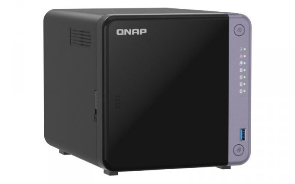 Qnap TS-432X-4G, Tower, 4 x 2.5&quot;/3.5&quot; SATA, AnnapurnaLabs Alpine AL524 4C, 4GB (Max. 16GB) DDR4 SODIMM, 2 x 2.5GbE, 1 