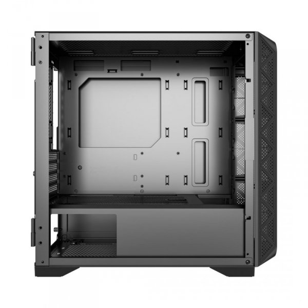 GEMBIRD OBUDOWA FORNAX MK200 MESH, WITHOUT FANS MINI-TOWER (1X USB 3.0, 1X USB 2.0, 1X USB TYPE-C) BLACK