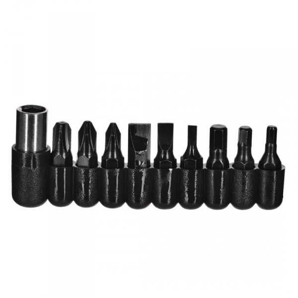 Multitool AZYMUT Gron - 11 narzędzi + 9 bitów + kabura (H-P224052)
