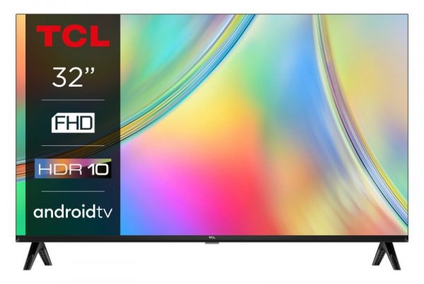 Telewizor TCL 32S5400A 32&quot; LED HD Ready Android TV Srebrny
