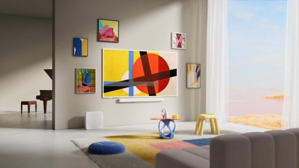 Telewizor TCL NXTFrame 55A300 PRO QLED 55&#039;&#039; 4K Ultra HD 144Hz Google TV Dolby Vision IQ Biały