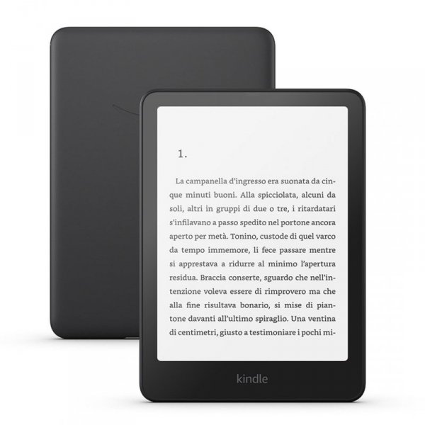 Ebook New Kindle Paperwhite (12th Generation) - 2024 release 7” glare-free 16GB Wi-Fi (Ad-supported) Black (WYPRZEDAŻ)