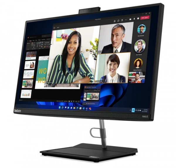 Lenovo ThinkCentre neo 30a 22 i3-1215U 21.5&quot; FHD IPS 250nits AG 8GB DDR4 3200 SSD256 Intel UHD Graphics W11Pro Raven Black 