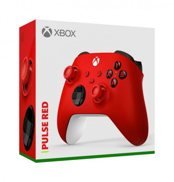 Microsoft Xbox Series Kontroler - Pulsujący czerwon (WYPRZEDAŻ)
