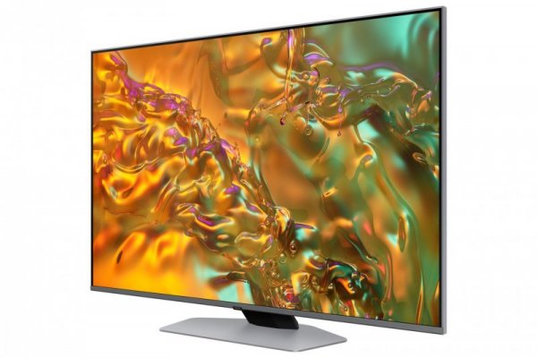 Telewizor Samsung QE65Q80DATXXH QLED 65&#039;&#039; 4K Ultra HD Tizen 120Hz  Dolby Atmos Srebrny (WYPRZEDAŻ)